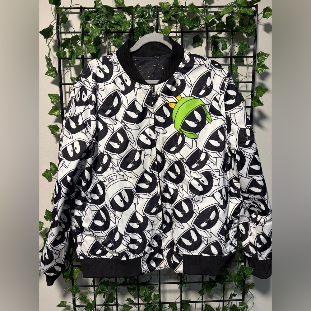 Marvin The Martian Warner Bros. Looney Tunes Jacket - Picture 3 of 8